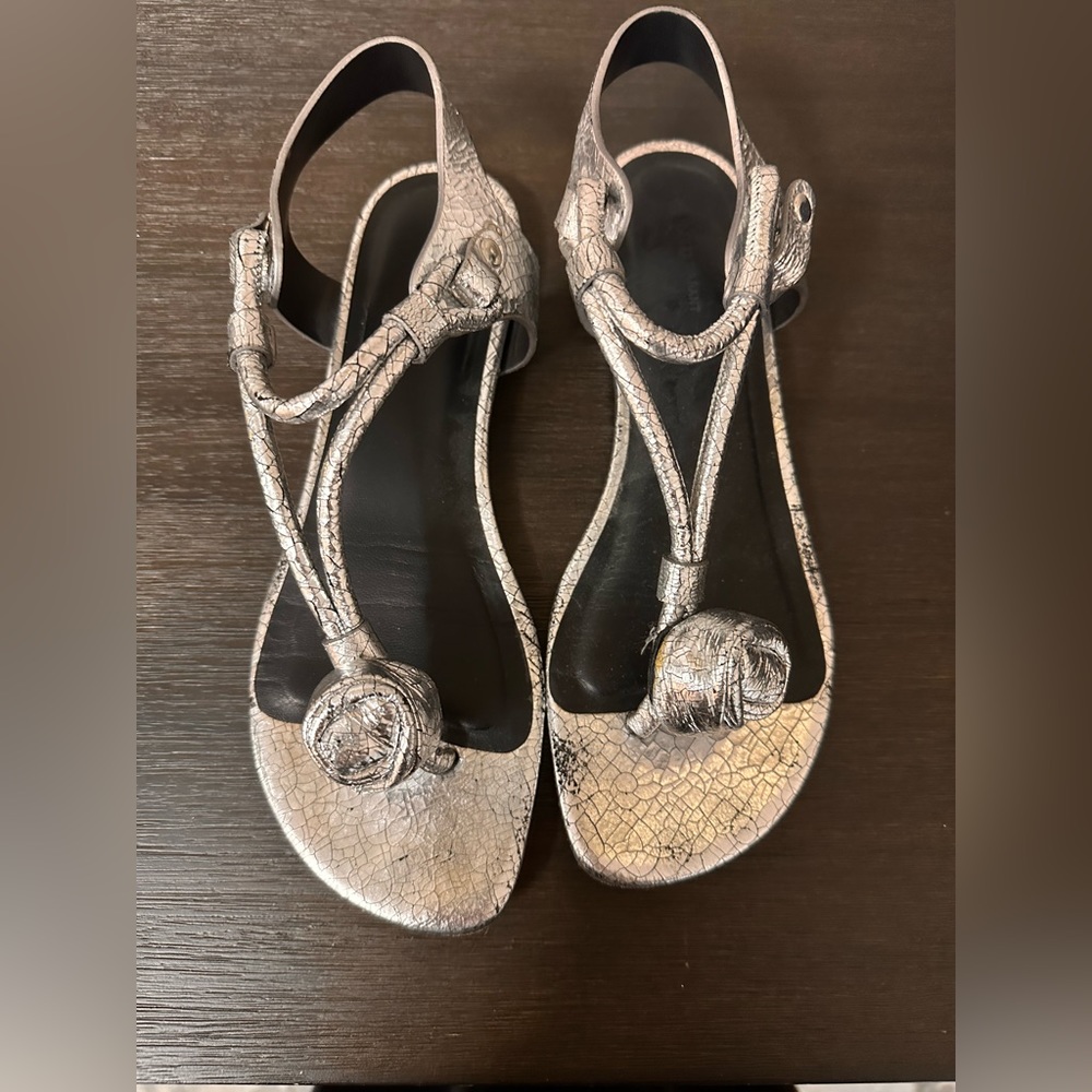 Isabel Marant Silver sandals EU39, US 9
